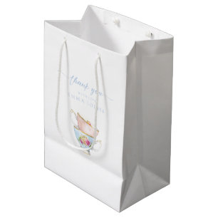 Elegant Flower Tea Bridal Brunch Gift Bag