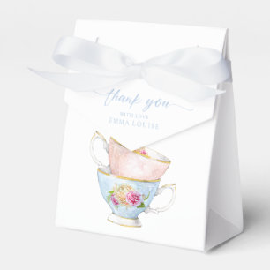 Elegant Flower Tea For Two Brunch Thank You Favour Box