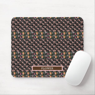 Elegant Flower Watercolor Customise Mouse Mat
