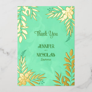 Elegant Flowers And Leaves Ornaments for Wedding