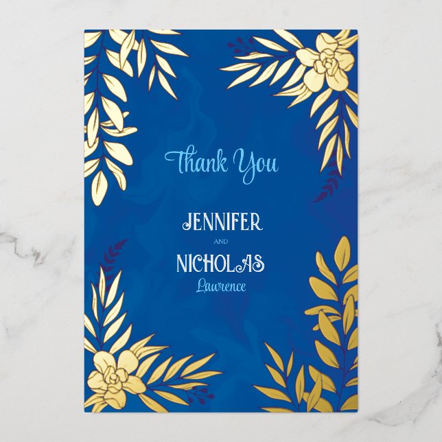 Elegant Flowers And Leaves Ornaments for Wedding (Front)