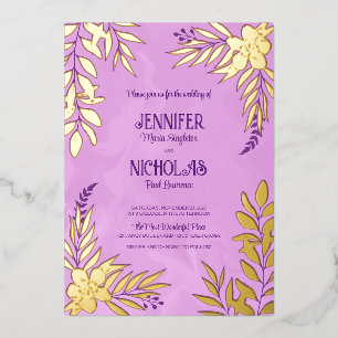 Elegant Flowers And Leaves Ornaments for Wedding