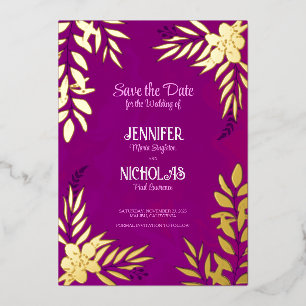 Elegant Flowers And Leaves Ornaments for Wedding F