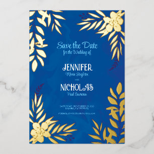Elegant Flowers And Leaves Ornaments for Wedding F