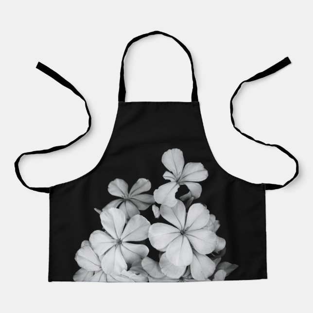  Elegant flowers Apron (Front)