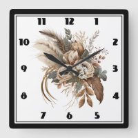 Elegant Flowers Foliage and Feathers