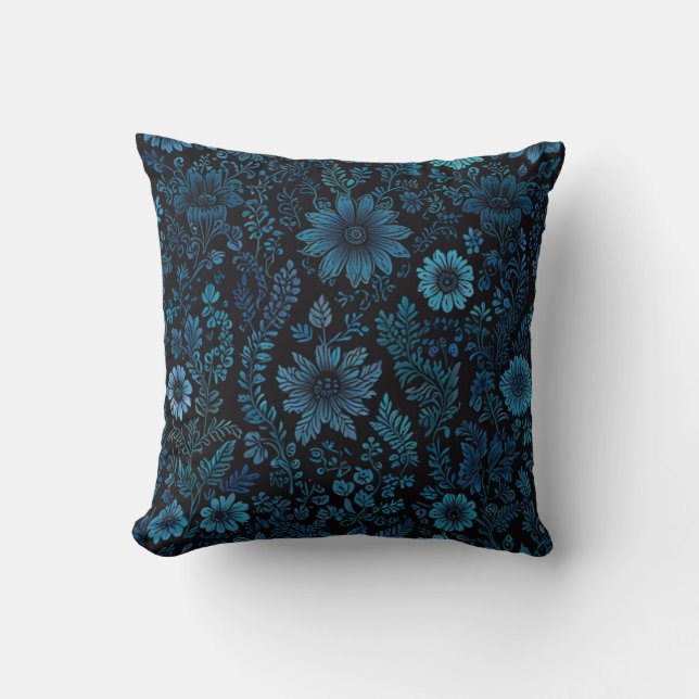 Elegant Flowers Pattern  Cushion (Front)