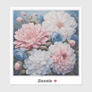 Elegant Flowers Sticker
