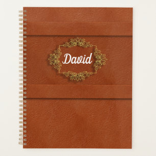 Elegant Fluorish Personalised Planner