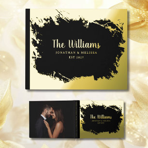 Elegant Foil Guest Book Photo Guestbook Unique