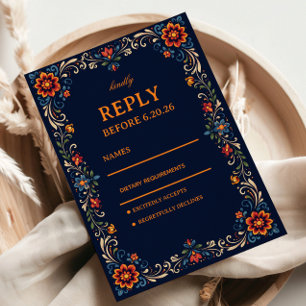 Elegant Folk Botanical Response Mexican