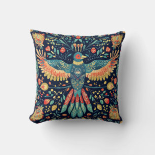 Elegant folkloric 🌸 cushion