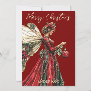 Elegant Forestcore Holiday Fairy Holiday