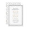 Elegant formal classic vintage wedding invitation