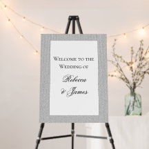Elegant Formal Classic Wedding Welcome