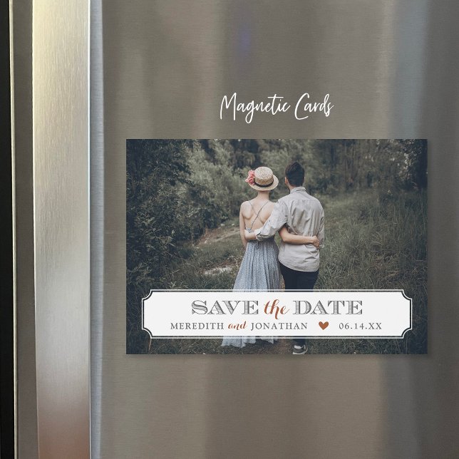 Elegant Frame Photo Overlay Save the Date (Creator Uploaded)