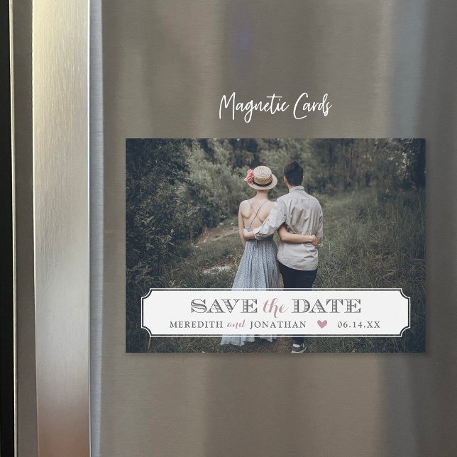 Elegant Frame Photo Overlay Save the Date (Creator Uploaded)