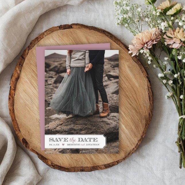 Elegant Frame Photo Overlay Save the Date (Creator Uploaded)
