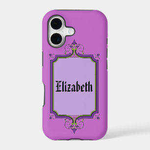 Elegant Framed Book Plate