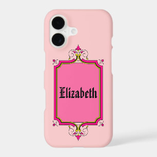 Elegant Framed Book Plate