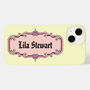 Elegant Framed Book Plate Case-Mate iPhone 14 Case