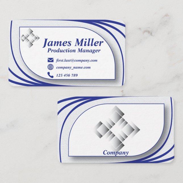Elegant Framed business card series 20 (Front/Back)