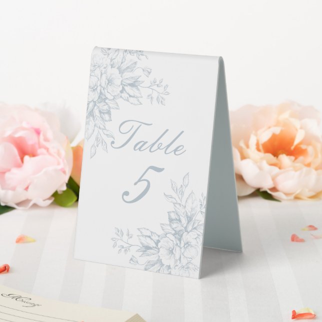 Elegant French Floral Blue Toile Wedding  (In SItu (Wedding))