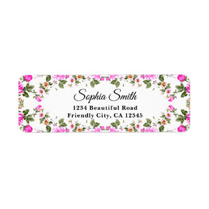 Elegant Fuchsia Pink Rose Flowers