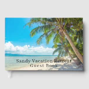 Elegant Full Photo Vacation Rental Guest Book