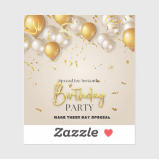 Elegant & Fun Birthday Invitation Cards – Shop Now