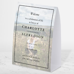 Elegant Funeral   Chic Memorial Service Photo