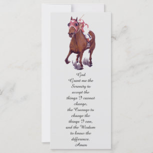 Elegant Funeral Service Memorial Card