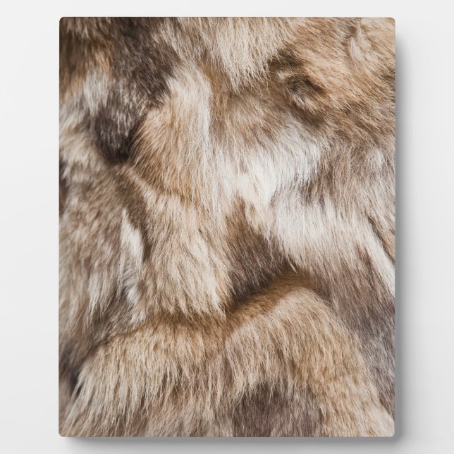 Elegant fur texture plaque (Front)