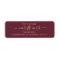 Elegant Future MR and MRS Address Rose Burgundy