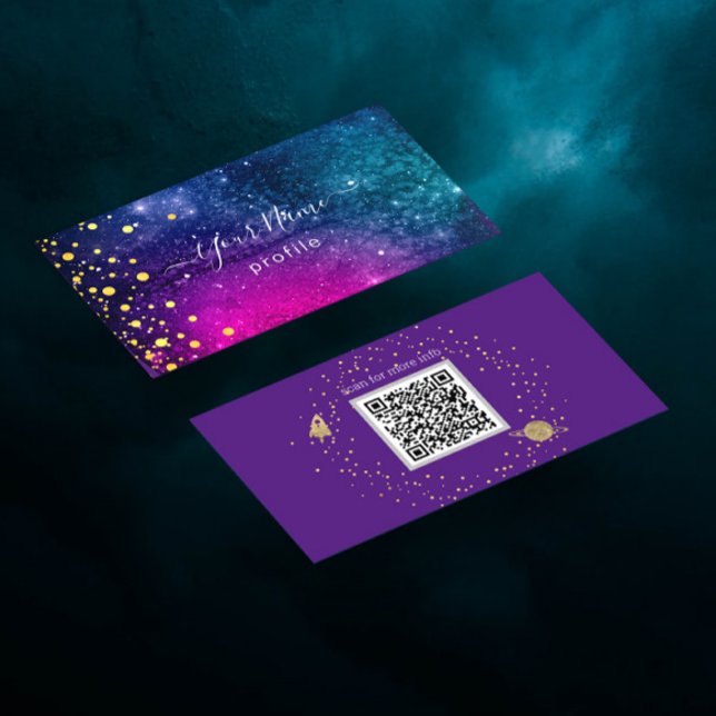 elegant galaxy no2 business card (Creator Uploaded)