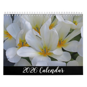 Elegant Garden Flower Plant Nature Photography  Calendar