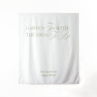 Elegant Garden Tea Bridal Shower Backdrops Banner