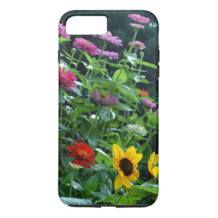 Elegant Garden View sunflower, daisies, cosmos iPhone 8 Plus/7 Plus Case