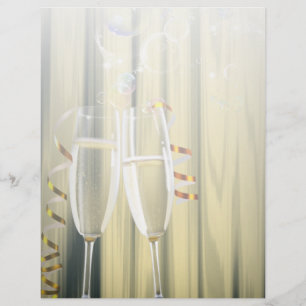 elegant gatsby roaring twenties Champagne glasses