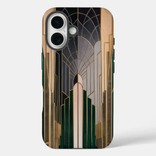 Elegant Geometric Architectural Archway iPhone 16 Case