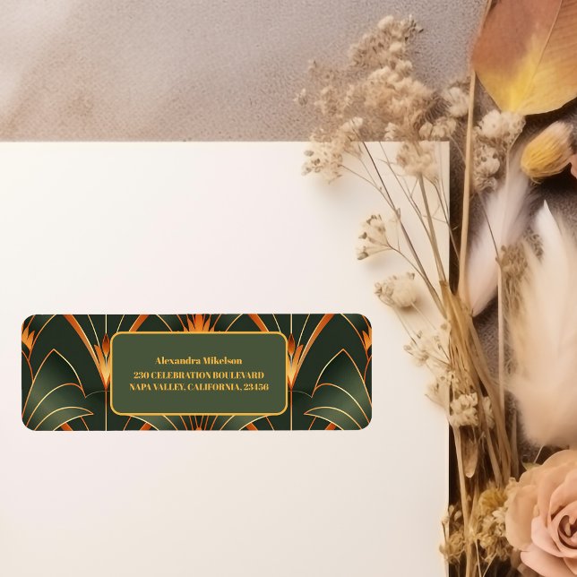 Elegant Geometric Art Deco Bridal Shower  (Creator Uploaded)