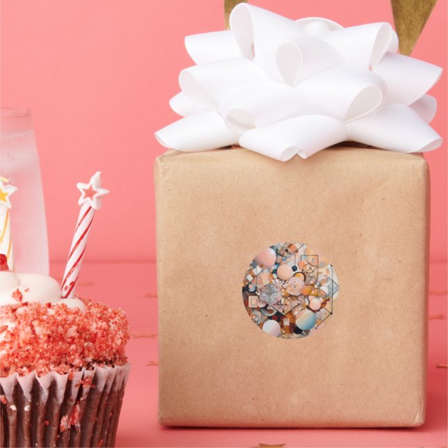 Elegant Geometric Dream Sticker (Party)