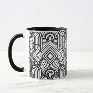 Elegant Geometric Pattern Coffee Mug