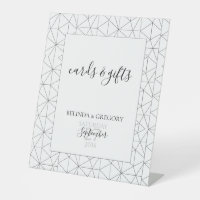 Elegant Geometric Pattern Wedding Cards & Gifts