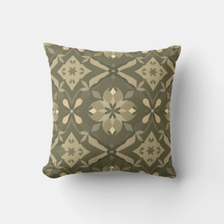 Elegant Geometric Pillow - Symmetrical Pattern