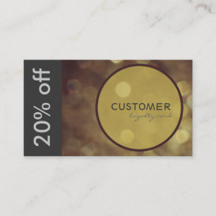 Elegant Gift or Discount Card