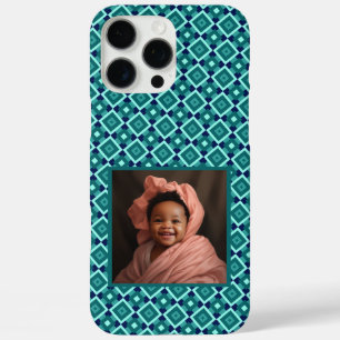 Elegant Gifts For Grandma Square Pattern iPhone 16 Pro Max Case