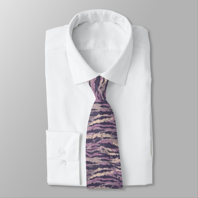 Elegant Gifts For Guys Tiger Tie (Tied)