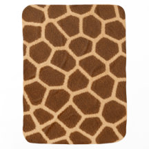 Elegant Giraffe Pattern Comfortable Baby Blanket
