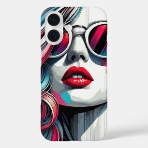 Elegant Girl Painting Art iPhone 16 Case
